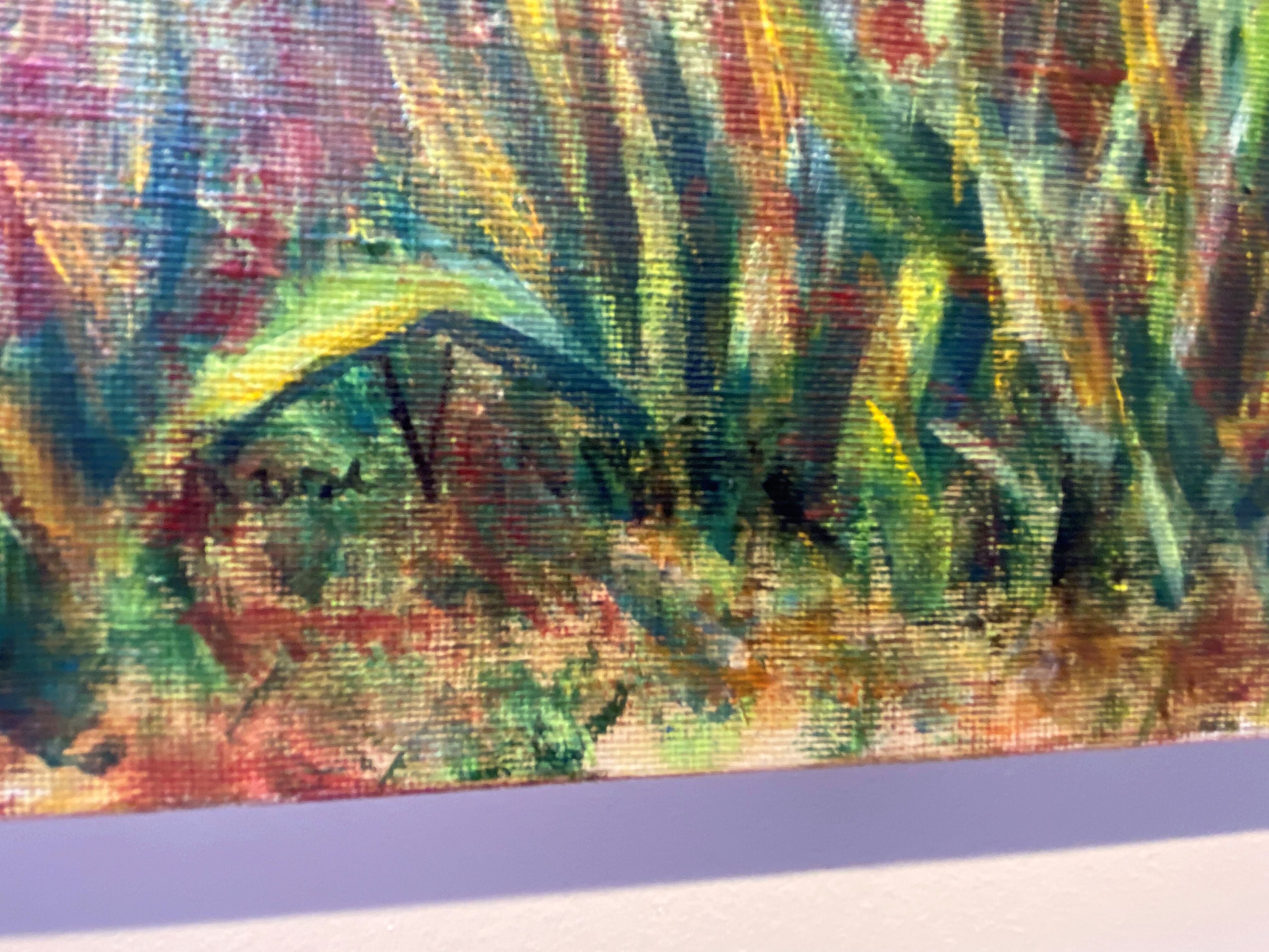 Painting on canvas Gardian