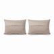 Set of 2 vintage kilim cushion covers 41x61 cm