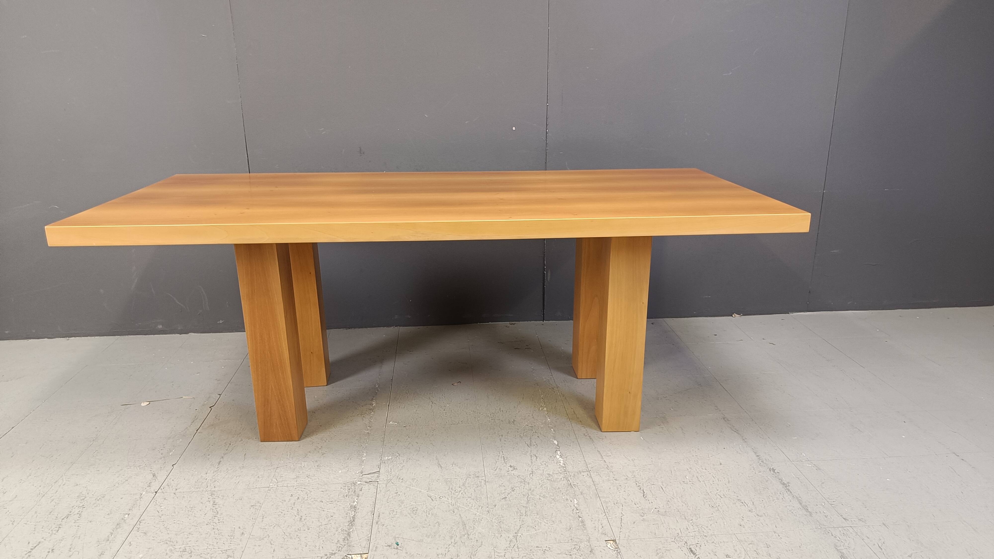Vintage cattelan Italia Desk or dining table, 1980s