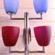 Fontana Arte, a 4-Light Wall Lamp, Murano Glass, Italy