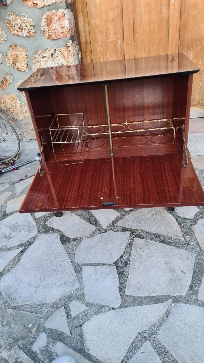 Vintage TV bar cabinet