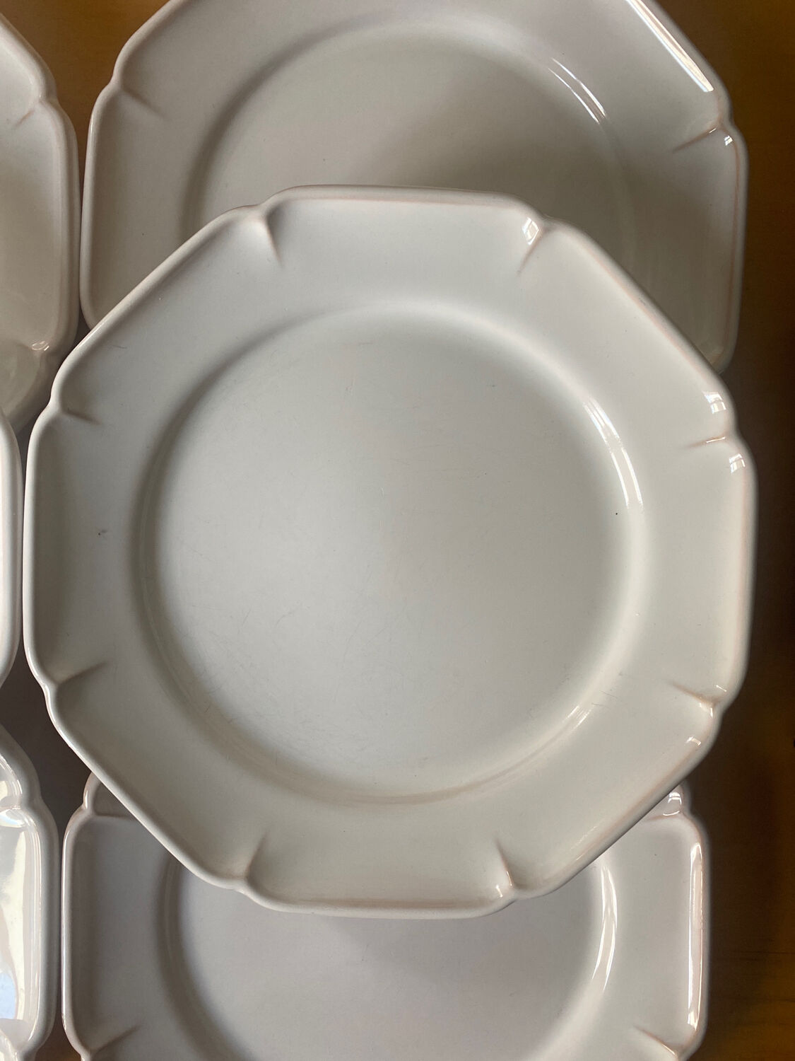 Assiettes Gien moton