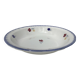 Mary Lou Digoin hollow dish blue edge diameter 25