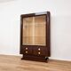 20th century Art Deco wooden display case