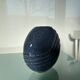 Blue stoneware lentil vase