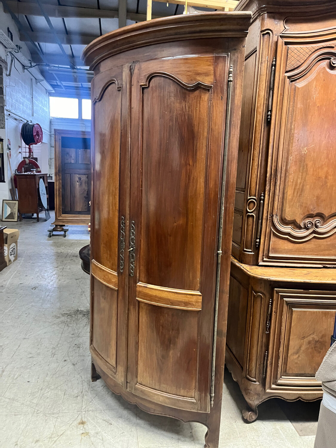 Eighteenth-century corner cupboard