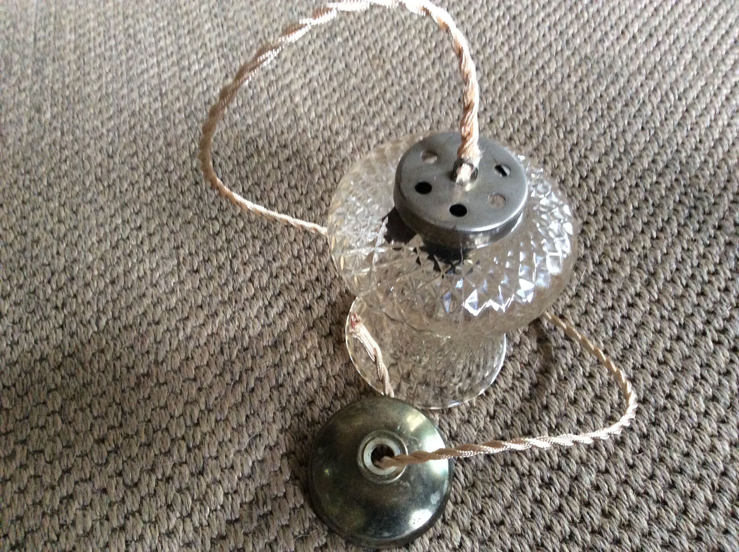 Vintage hanging lamp