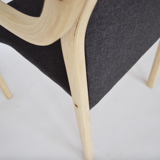 Set of 4 Dining chairs 4550 by Gražina Tulevičienė for Šiaulių Ventos Baldų Fabrikas
