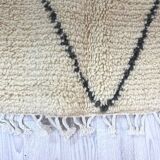 Handmade Moroccan Berber carpet 210 x 145 CM