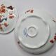 Porcelain candy with peacock decoration, 18 cm