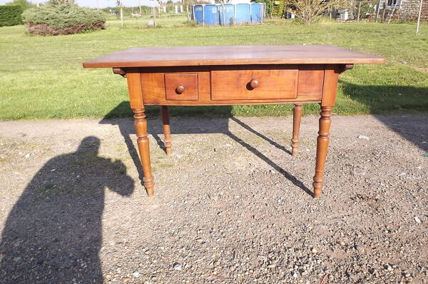 Bureau 19 ème en merisier