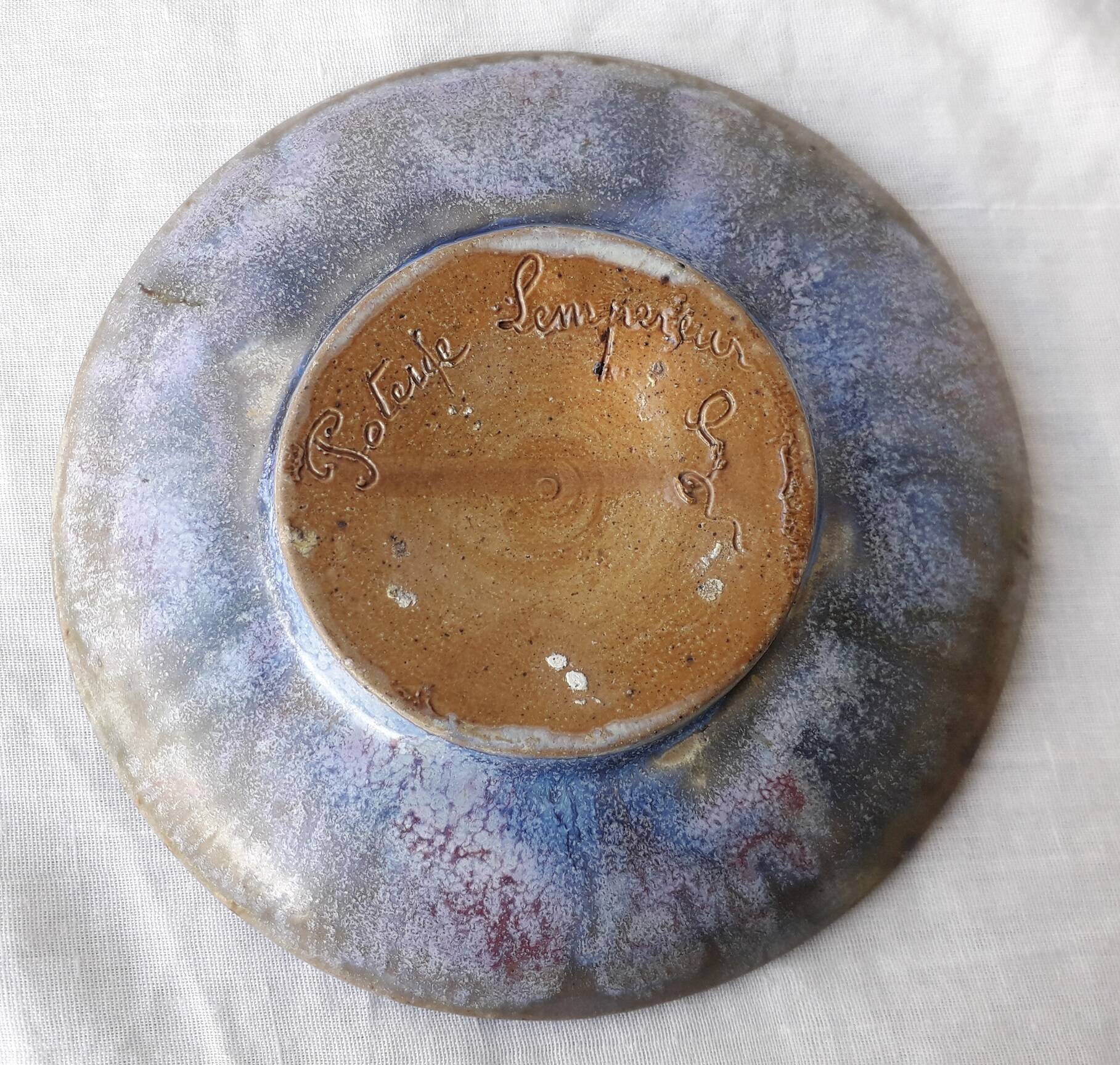 6 stoneware cups Lempereur