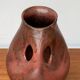 Cruche carafe en poterie de studio allemande Art déco avec trou de poignée par Paul Dresler pour Töpferei Grootenburg, années 1940