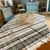 Chemin de table en fibre de coton