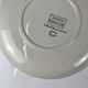 Set of 4 dessert plates GIEN, Primefleur creation, model "Constellation", 1950.