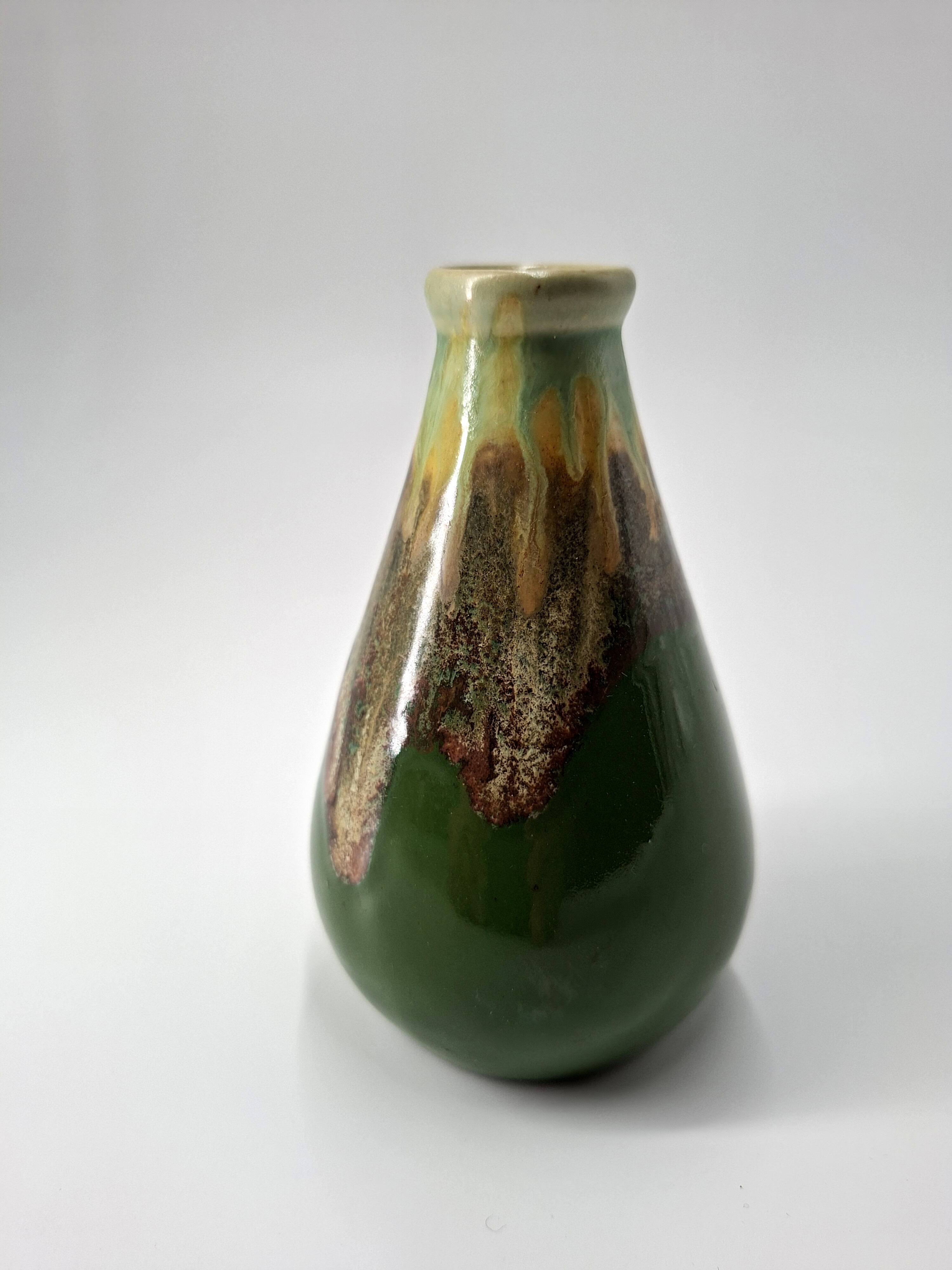 Ceramic vase from the Thulin pottery - Belgium