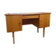 Bureau vintage des années 60 en bois clair
