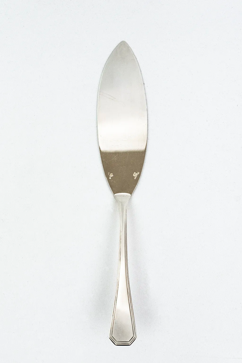 Christofle America silver-plated fish service cutlery, Luc Lanel