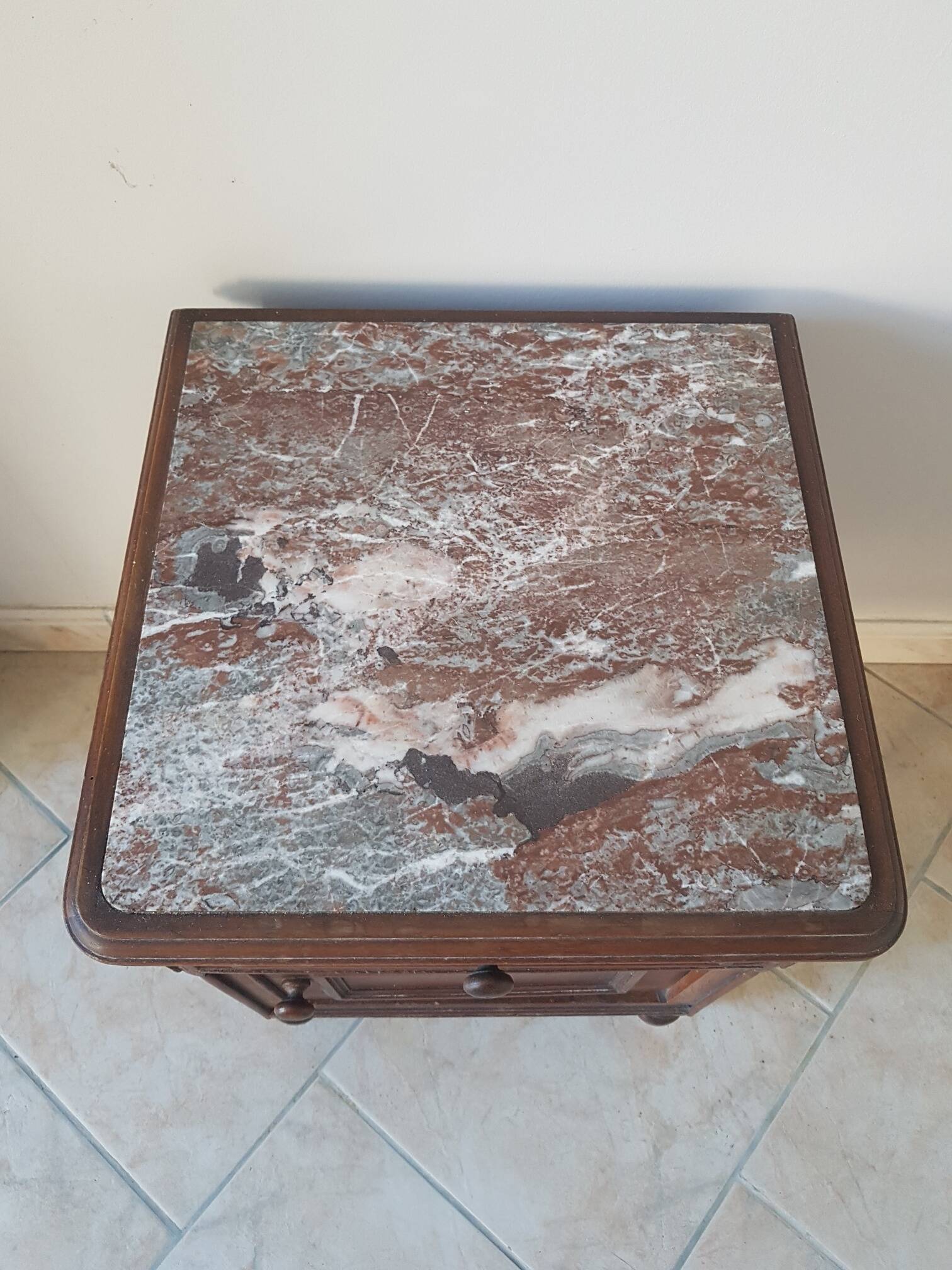 Bedside table, old night table