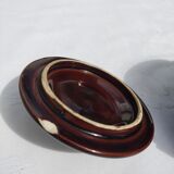 Vallauris pot with ceramic lid