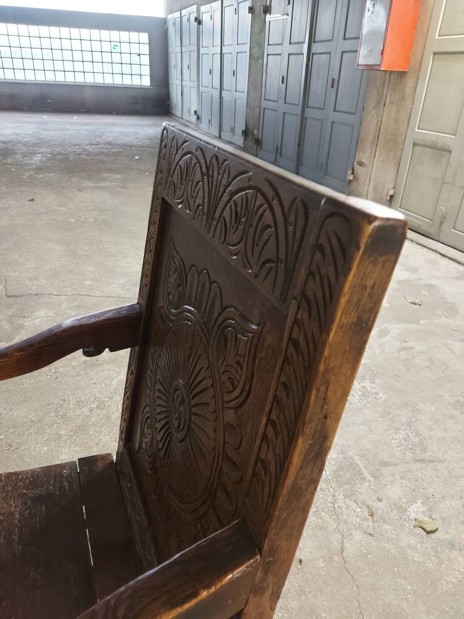 English armchair, epoque XVll