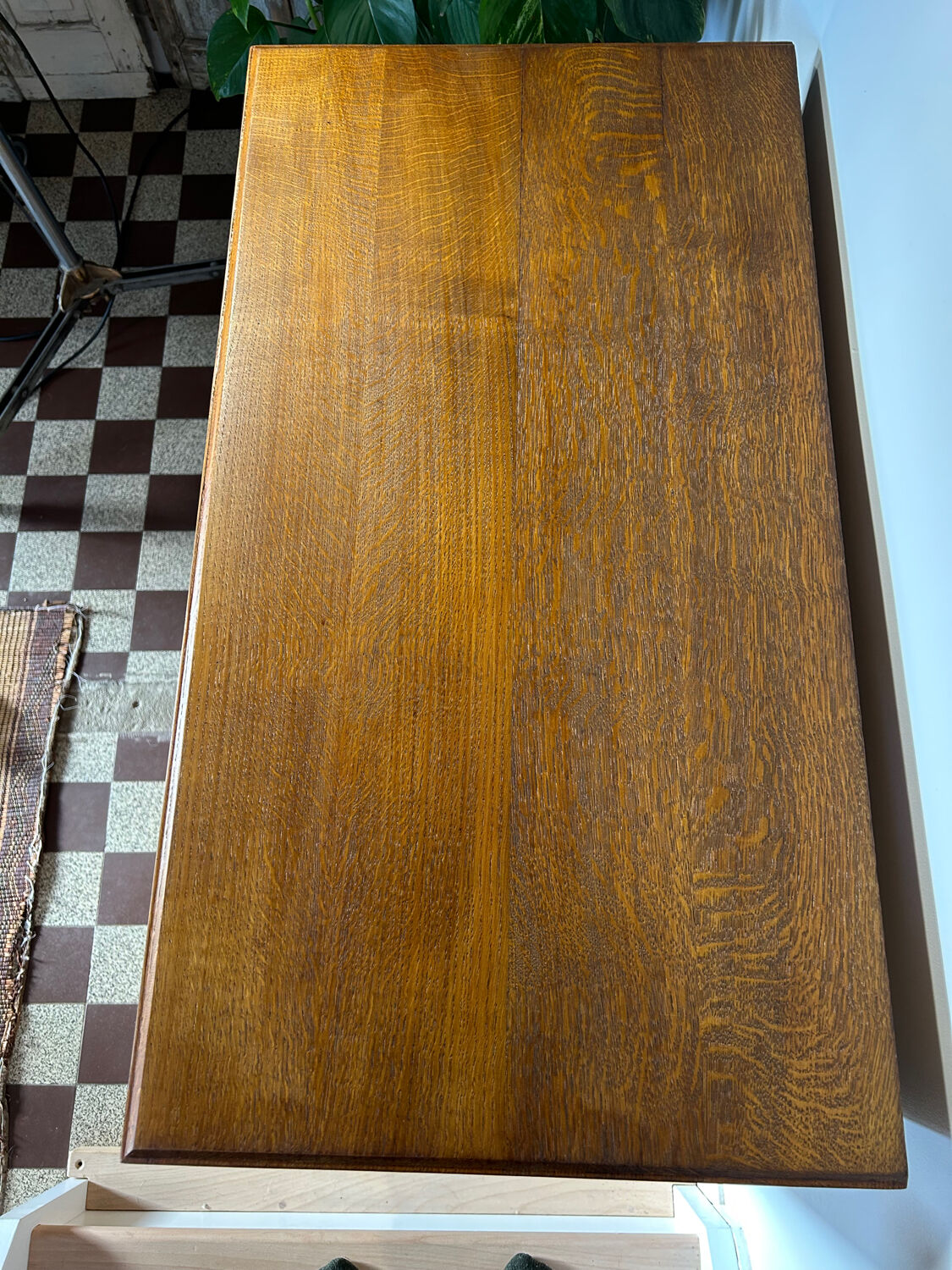 Vintage oak chest of drawers 1950