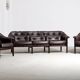 Leather Set by A. Norell for Coja 1970’s Sweden
