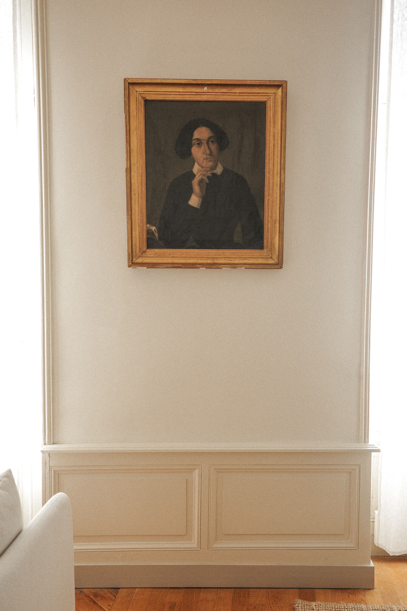 Portrait of a woman oil on canvas. 61 x 50 cm