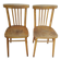 2 light bistro chairs thonet stamped czechoslovakia vintage