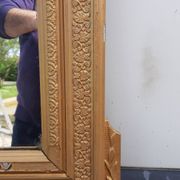 Mirror wood and stuc gilded 19th