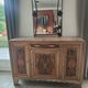 Art Deco Sideboard in Walnut Burl and Marble – 1930s