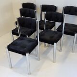 Set of 6 chairs Italian 1970