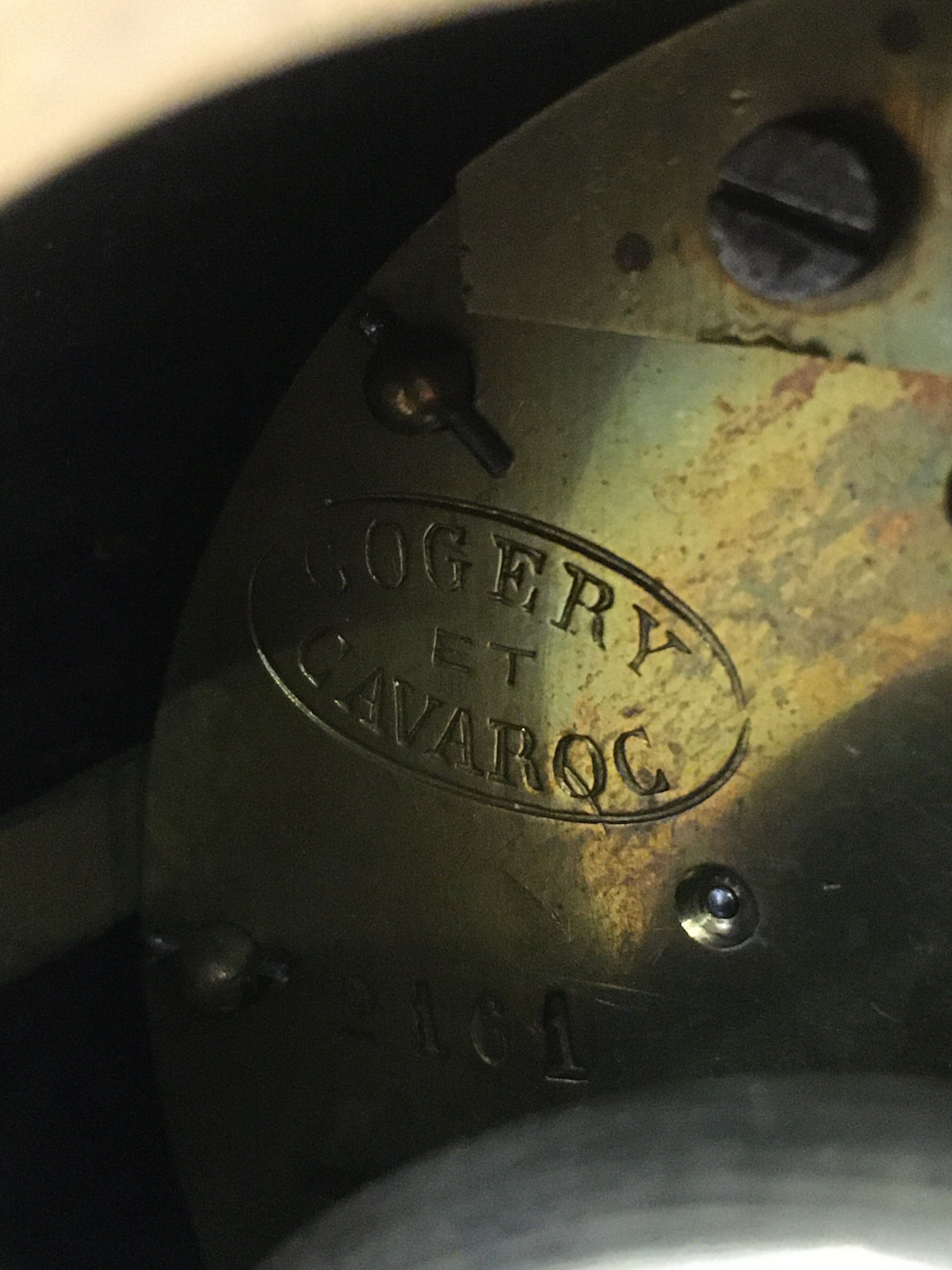 19th century chimney pendulum