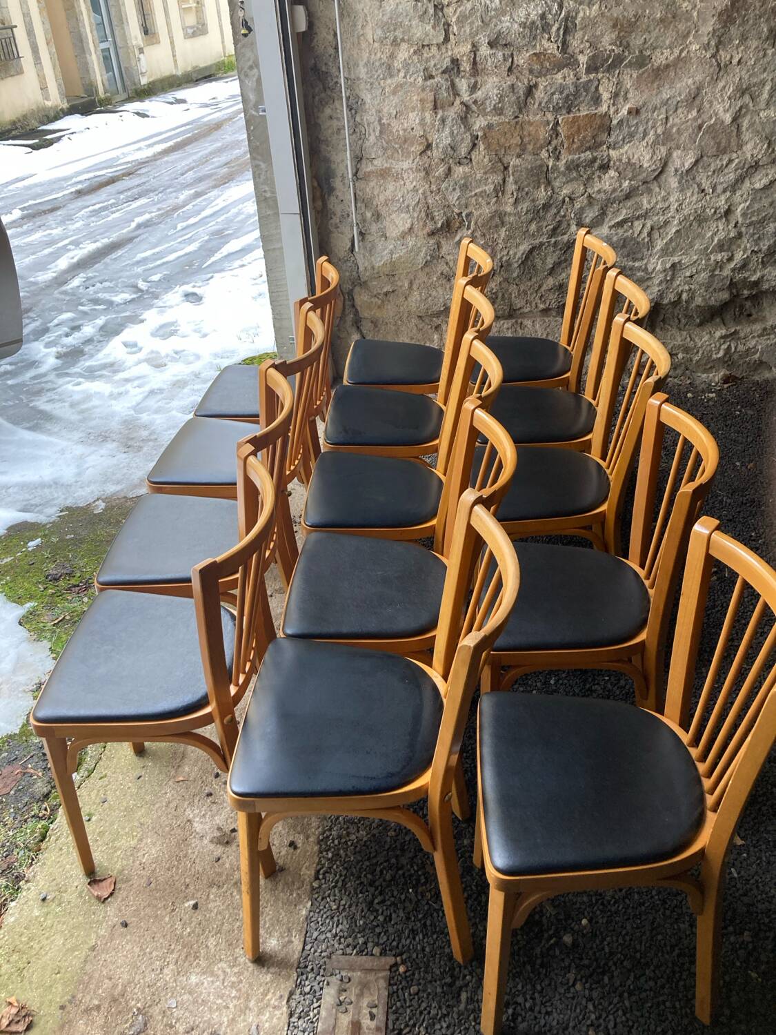 14 bistro chairs Baumann
