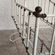 Vintage metal cradle