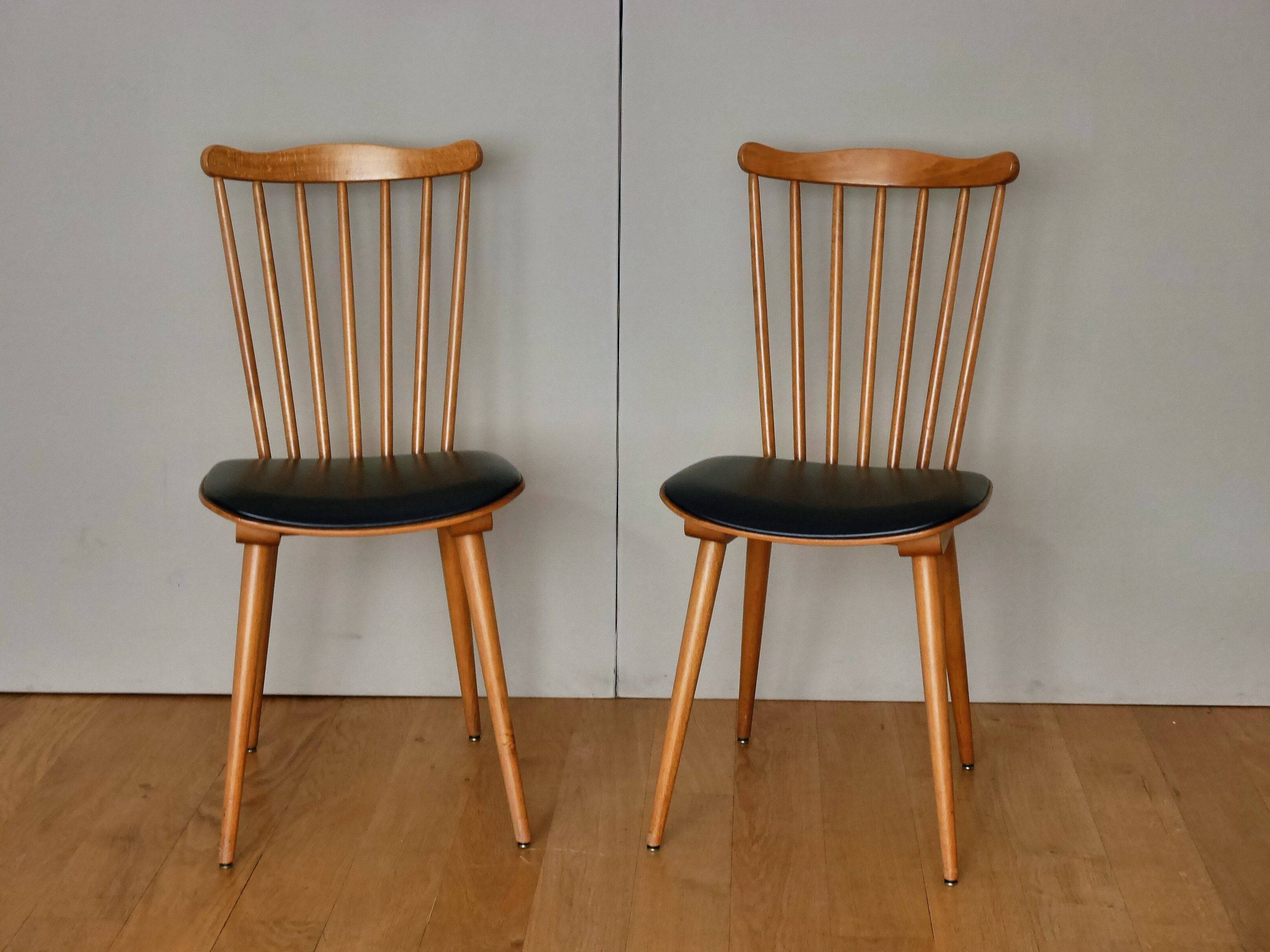2 chairs baumann minuet 60s