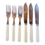 Couverts à poisson Bakelite Années 30