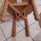 Beige boucle chair and oak wood NV GALLERY