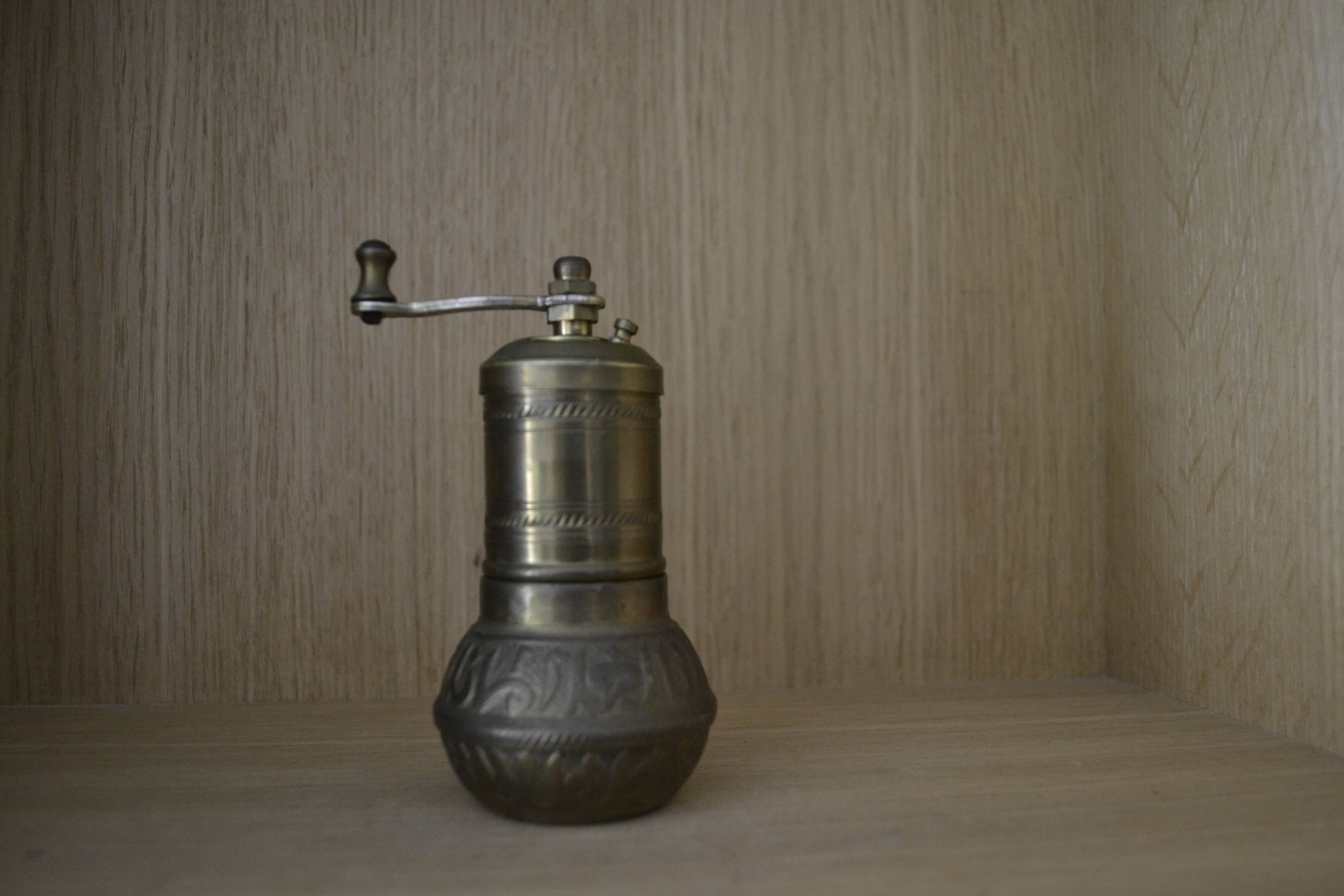 Brass pepper tree