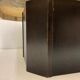 Vintage coffee table travertine and fossile marble top , 1970's