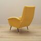 Yellow armchair, Italian design, 1970s, production: Italy