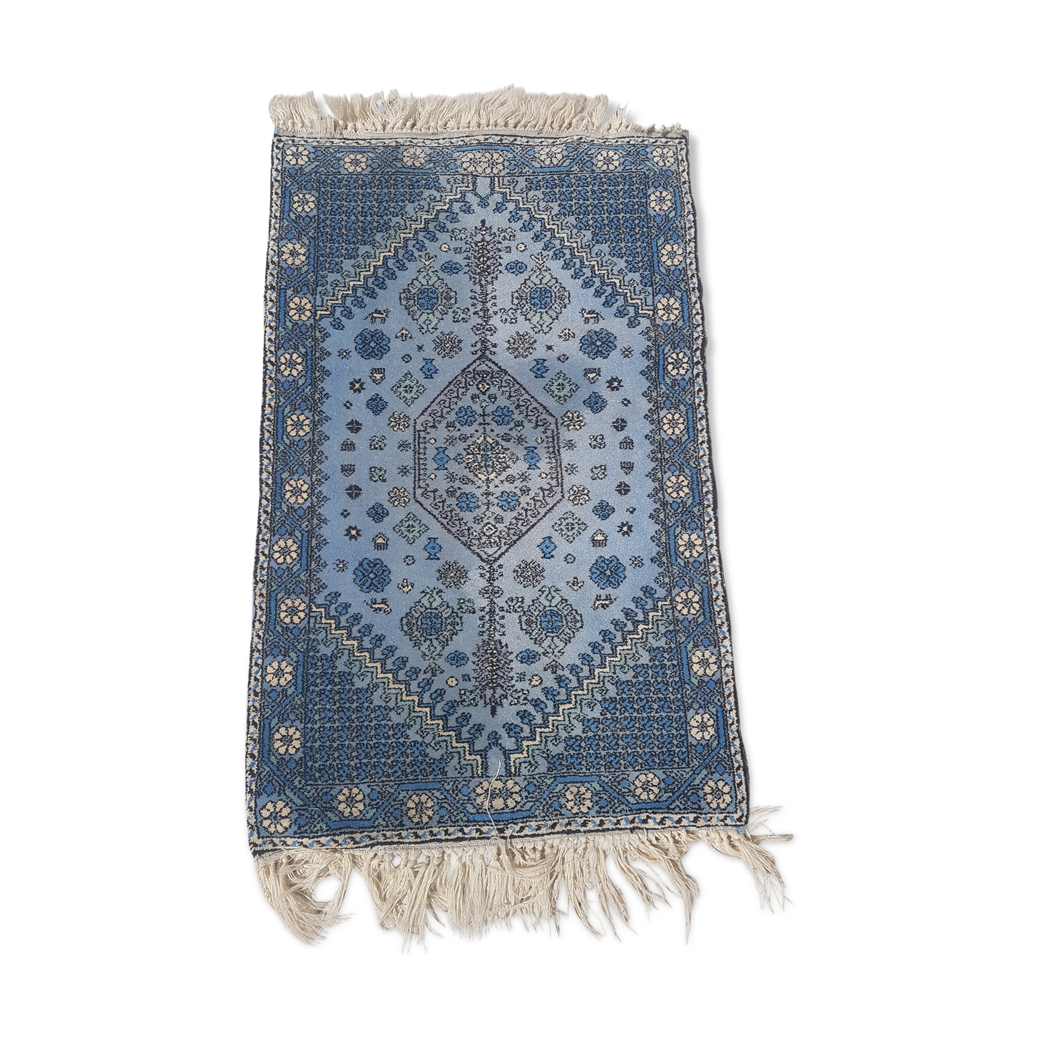 tapis persan fait main 100% laine 86x173cm