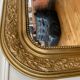 Miroir Louis Philippe doré 90cmx65cm