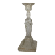 Antique moulded glass candlestick
