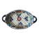 Vintage hand-painted Talavera Mexican ceramic oval plate
