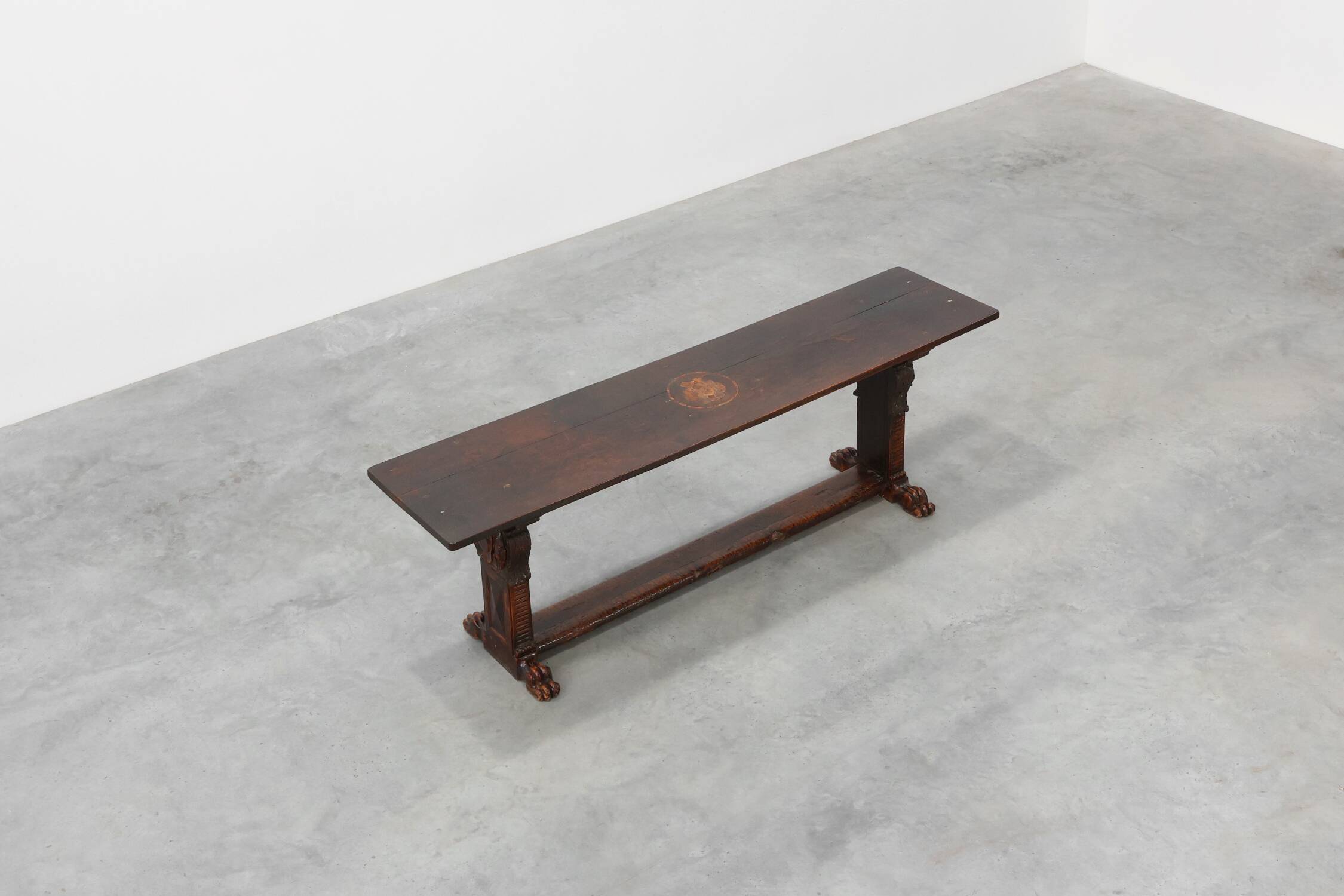 16th Century Renaissance walnut console table, Tuscan, Italy