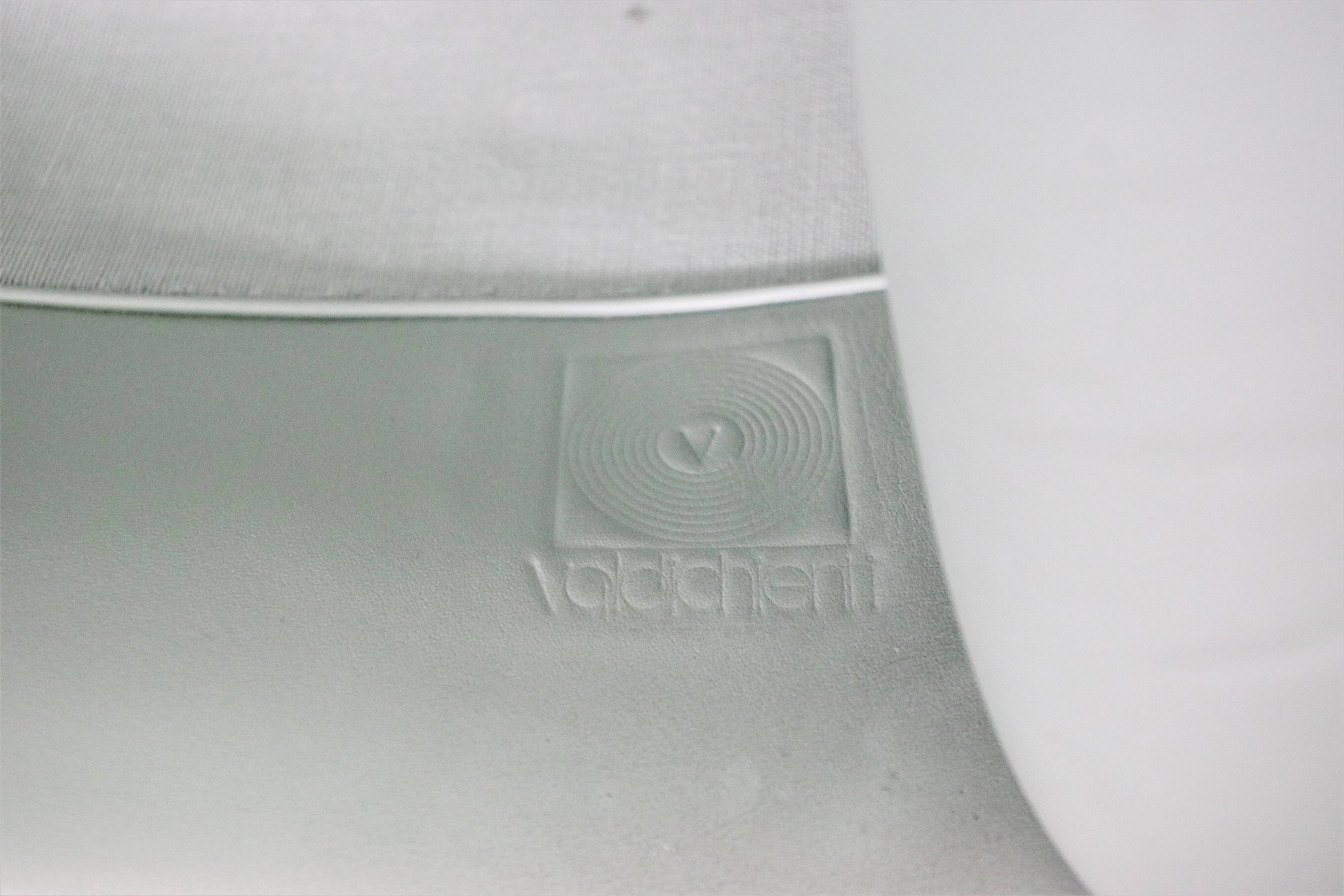 2 seater sofa in Valdichienti leather, 80s