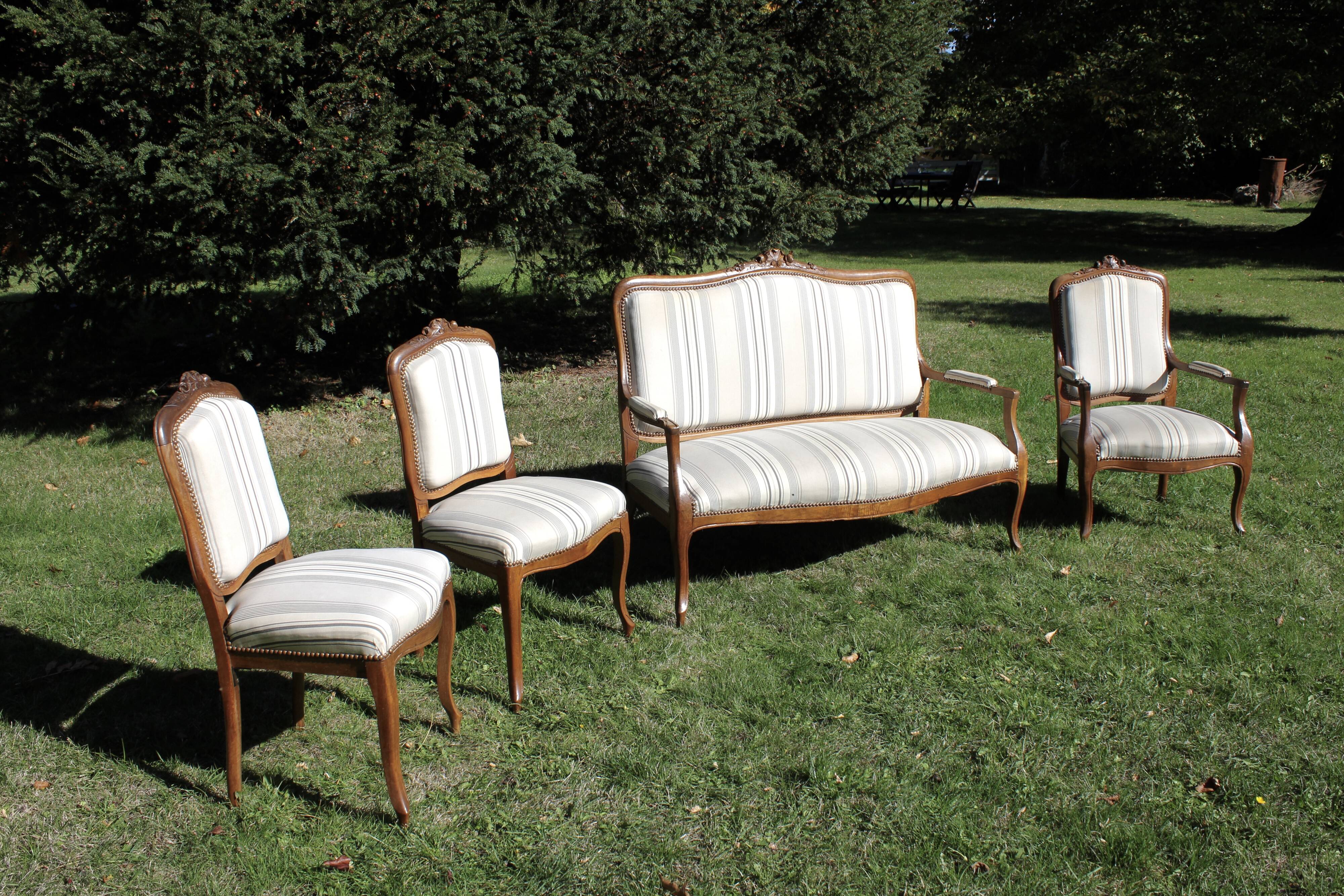 Louis XV style armchair