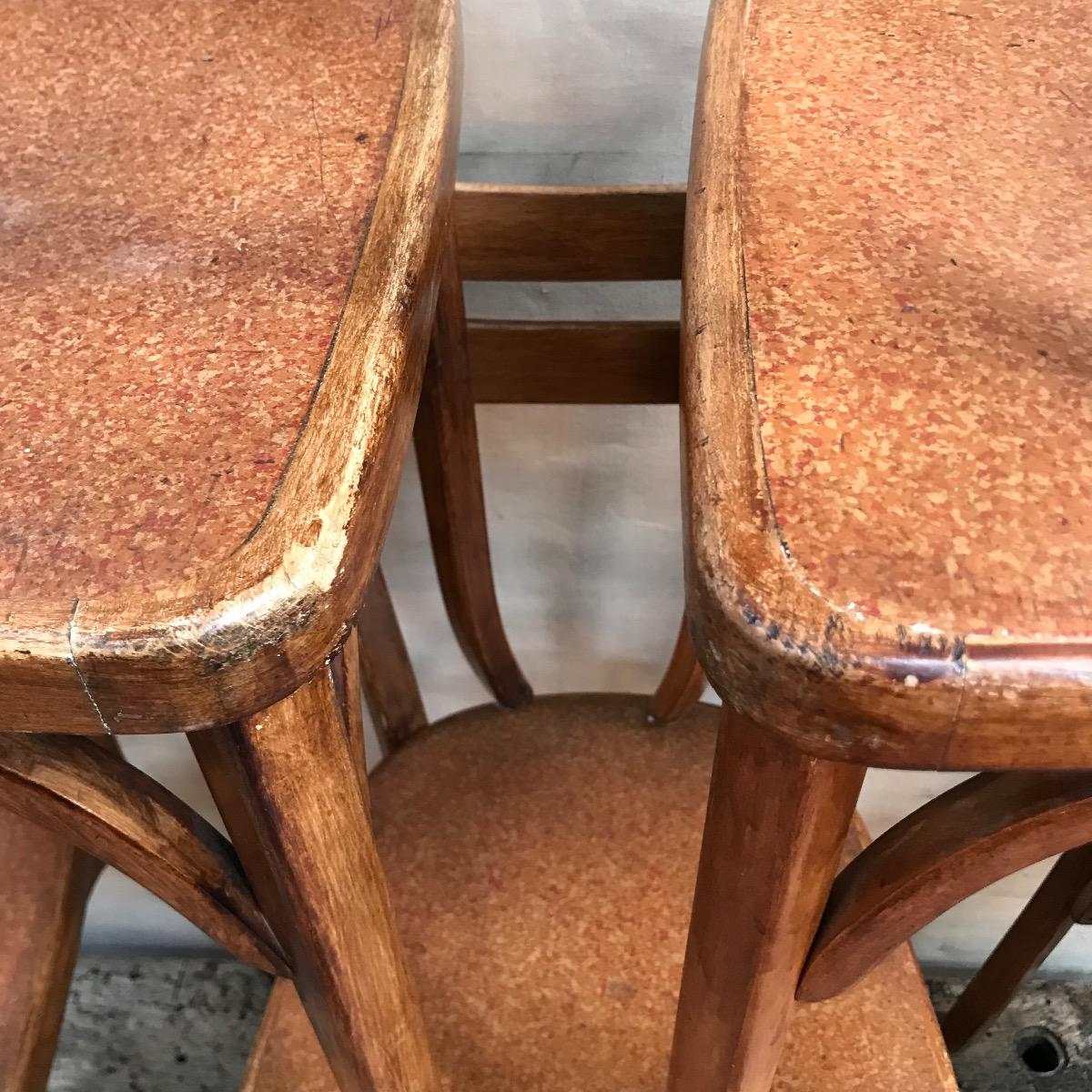 Lot of 6 Baumann chairs