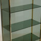 1960's glass and brass library